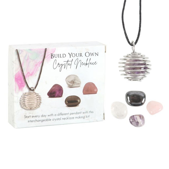 BUILD YOUR OWN                 CRYSTAL NECKLACE