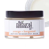 Active Natural Deodorant Balm Orange + Bergamot 55g