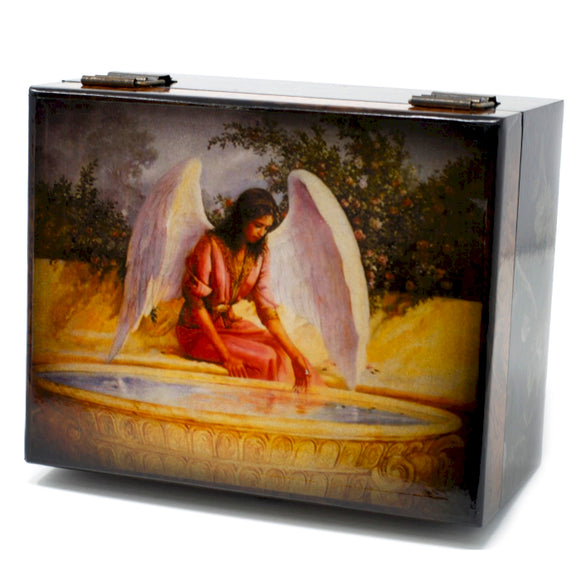 Angel Keepsake Box - Med Victorian