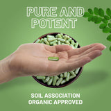 Organic Moringa Capsules 2000mg - 120 Vegan Moringa Leaves