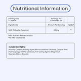 N-Acetyl-Cysteine (Nac) Supplements 600mg