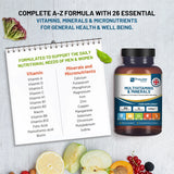 365 Days Multivitamins & Minerals Tablets - Year Supply