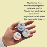MINI 10g Natural Deodorant Balm - Trial Size