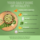 Organic Moringa Capsules 2000mg - 120 Vegan Moringa Leaves