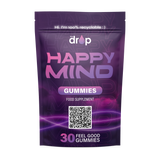 Happy Mind Gummies with Lions Mane, Ashwagandha and Rhodiola  (30 gummies) BACK IN STOCK