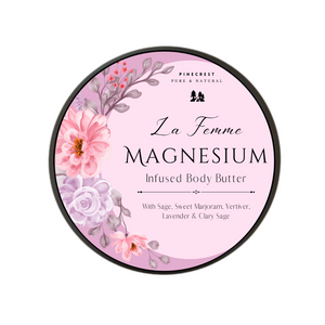 La Femme Magnesium Infused Body Butter (Peri/Menopause, PMS etc)