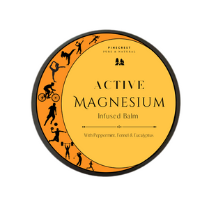 Active anti inflammatory ( Joint & Muscle relief)  Magnesium Infused Balm