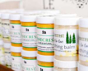 skin soothing balm and pure natural SR soothing balm