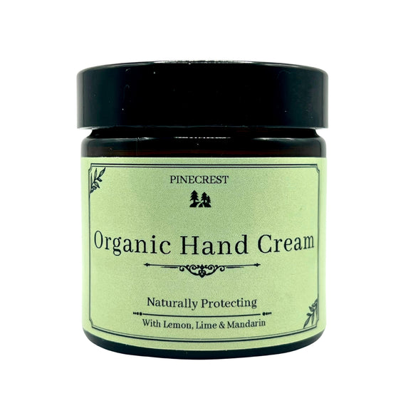 Organic Hand Cream with Lemon, Lime & Mandarin