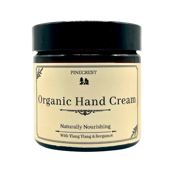 Organic Hand Cream with Ylang Ylang & Bergamot