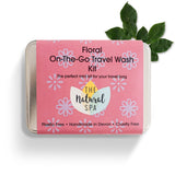 Floral Mini "On-The-Go" Travel Wash Kit