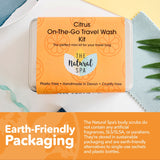 Citrus Mini "On-The-Go" Travel Wash Kit - Gift Set