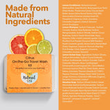 Citrus Mini "On-The-Go" Travel Wash Kit - Gift Set