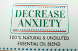 Decrease Anxiety Essential Oil Blend 10ml