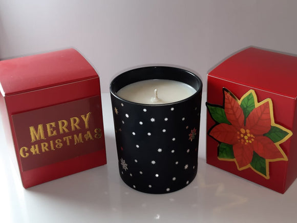 Natural Soy Christmas Candle in 5 Scents