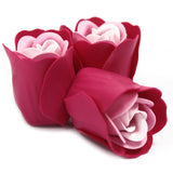 Soap Flower Heart Box - Pink Roses