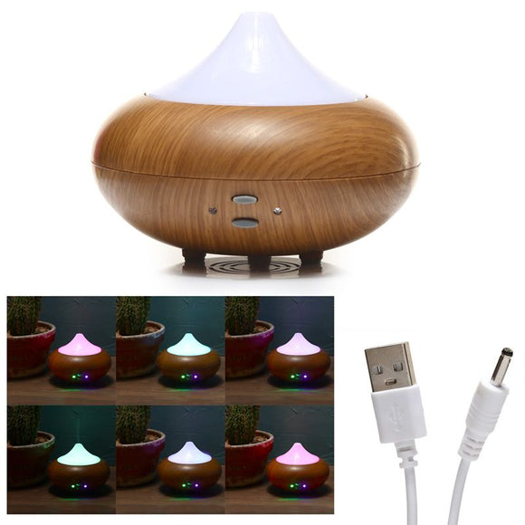 Colour Changing USB Ultrasonic Misting Aroma Diffuser Plus Essential oil blend