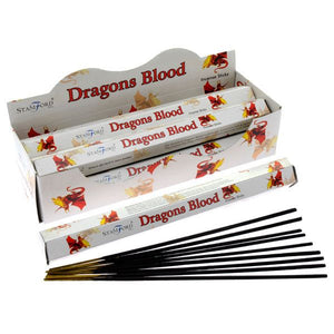 Stamford Premium Hex Incense Sticks - Dragons Blood