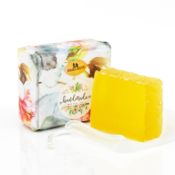 Twin Pack Cucumber and Aloe Vera Soap with Carrot Seed Oil, Patchouli, Tea Tree and Bergamot