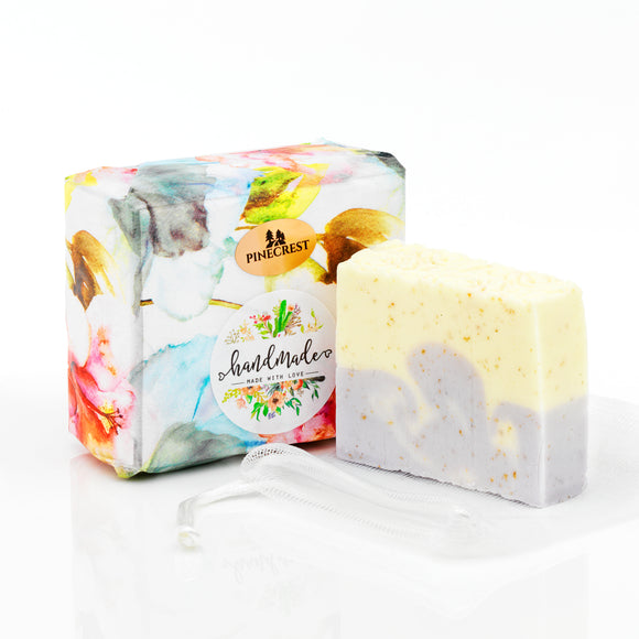Twin Pack Lemon, Lavender & Eucalyptus Soap with Oatmeal and Shea Butter