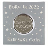 New Baby Born in 2022 Keepsake Coin