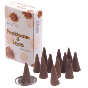 Stamford Incense Cones - Frankincense & Myrrh