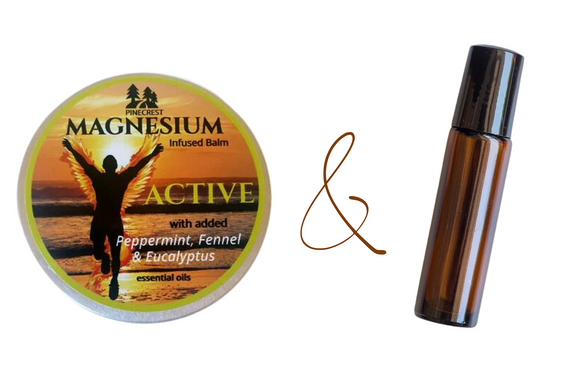 Active Magnesium Balm & Anti-Inflammatory Rollerball Blend
